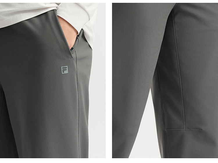 FILA CORE A.P. Men Knit Pants（Black/Ash)