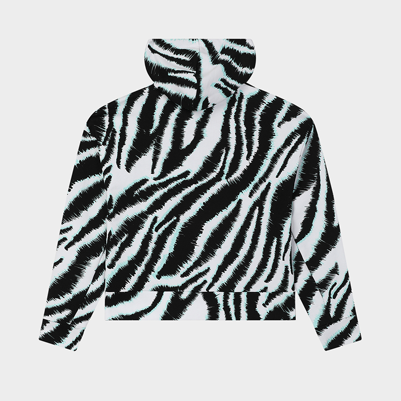 FILA CORE Women's MAGIC STICK WHITE LINE ORIGINALE Hoodie in Full Print