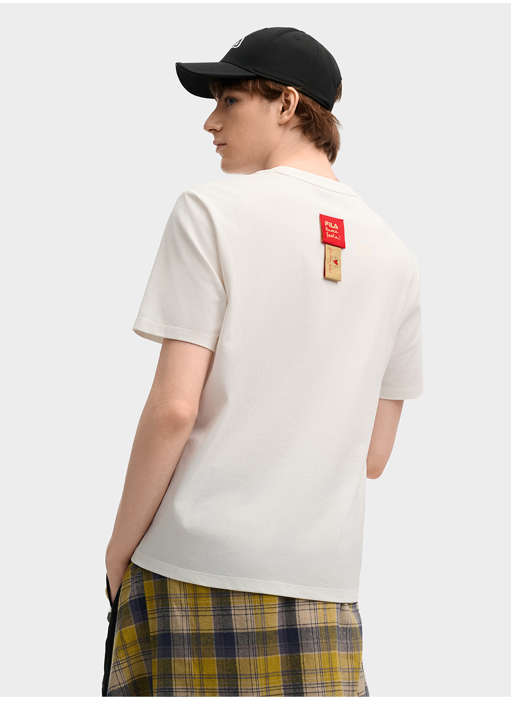 FILA CORE LIFESTYLE ORIGINALE FILA SOPHEY Men Short Sleeves T-Shirt (White)