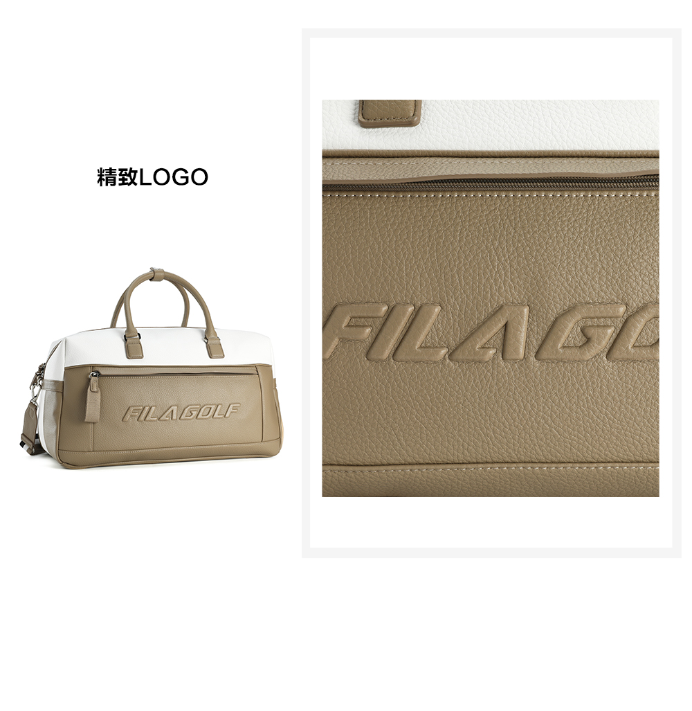FILA CORE ATHLETICS GOLF BOSTON BAG Unisex HandBag (Beige)