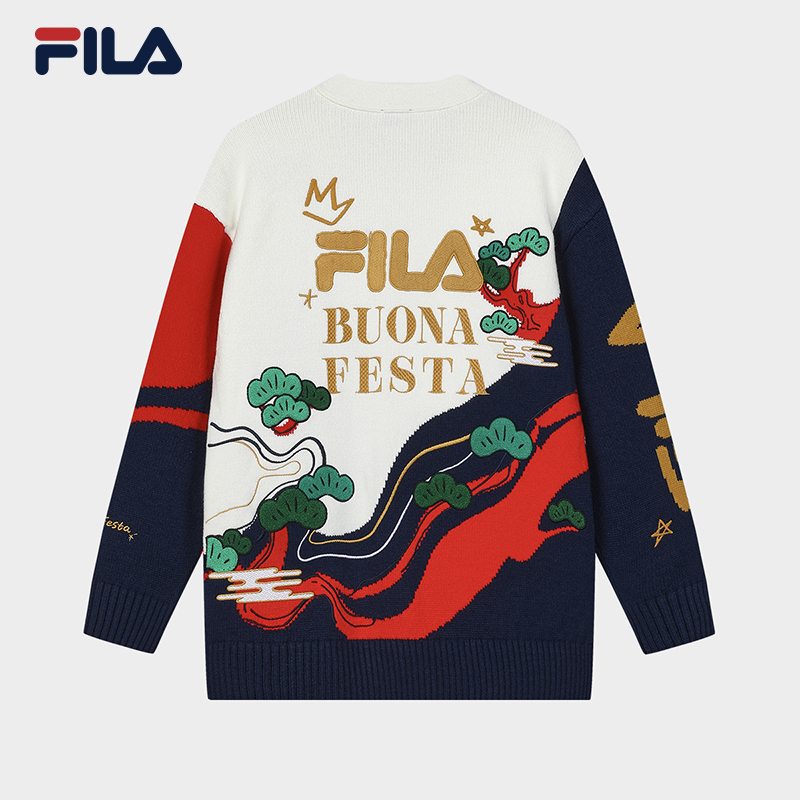FILA CORE WHITE LINE ORIGINALE Women's Cardigan in White