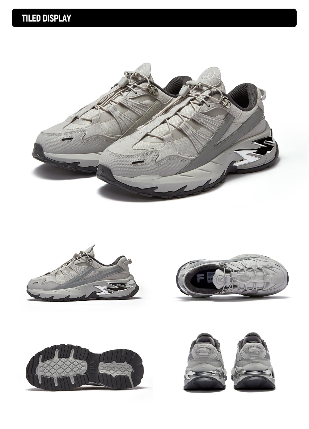 FILA FUSION FUSION COMET X NEMEN Women Sneakers (Grey)
