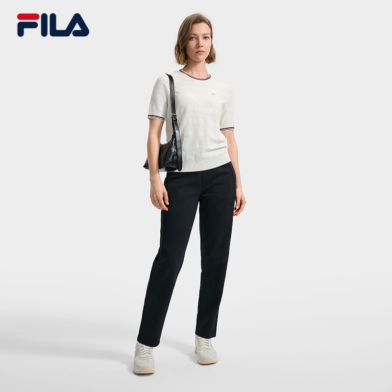 FILA CORE WHITE Weekend City Break Women Knit Sweater White