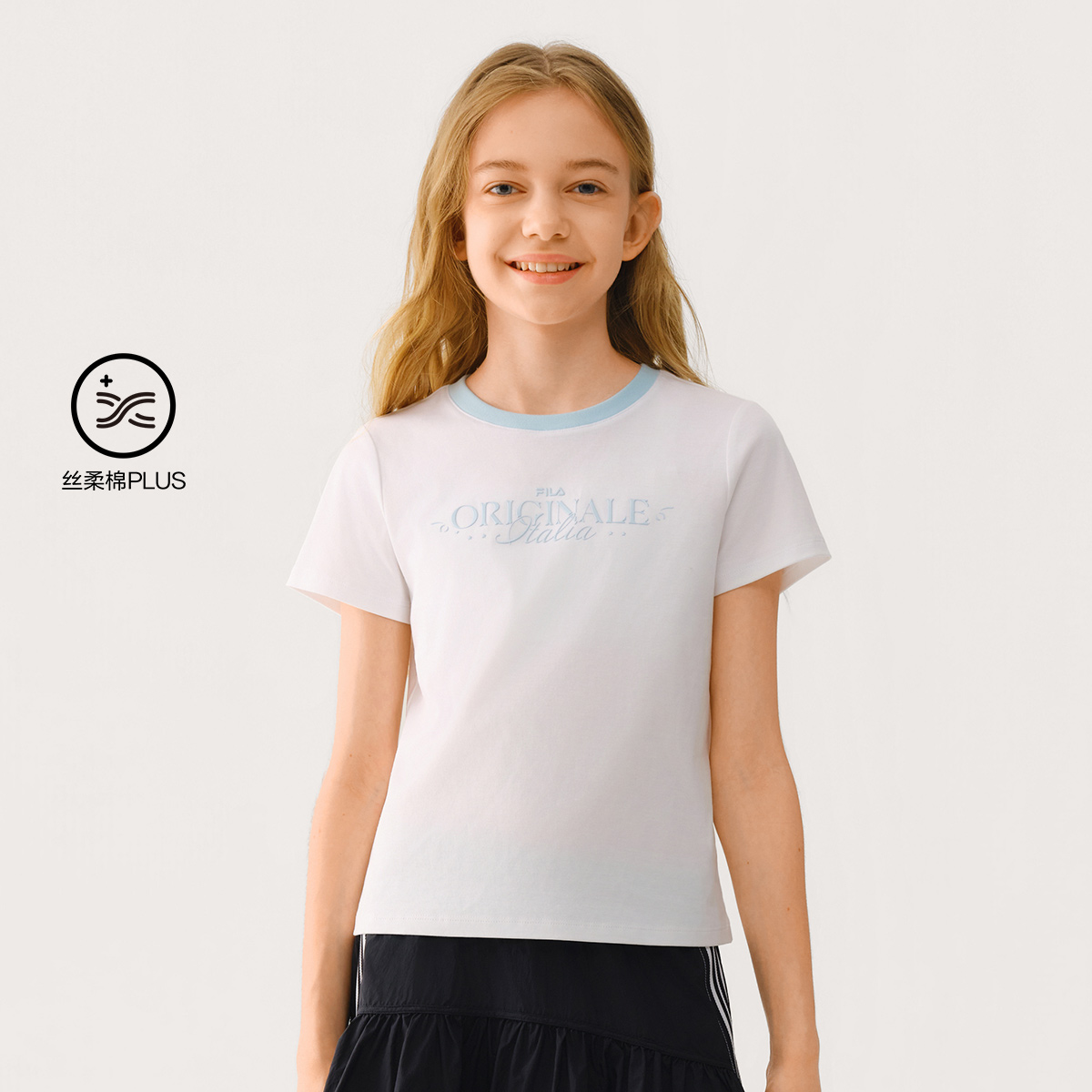 FILA KIDS ORIGINALE FILA ORIGINALE Girls Short Sleeves T-Shirt