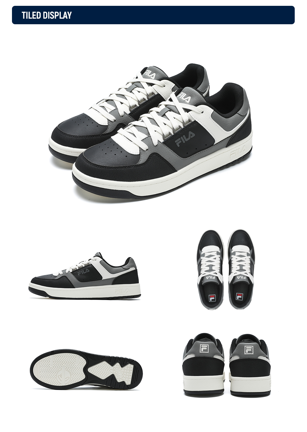 FILA CORE FASHION TARGA Men Sneakers (Black)