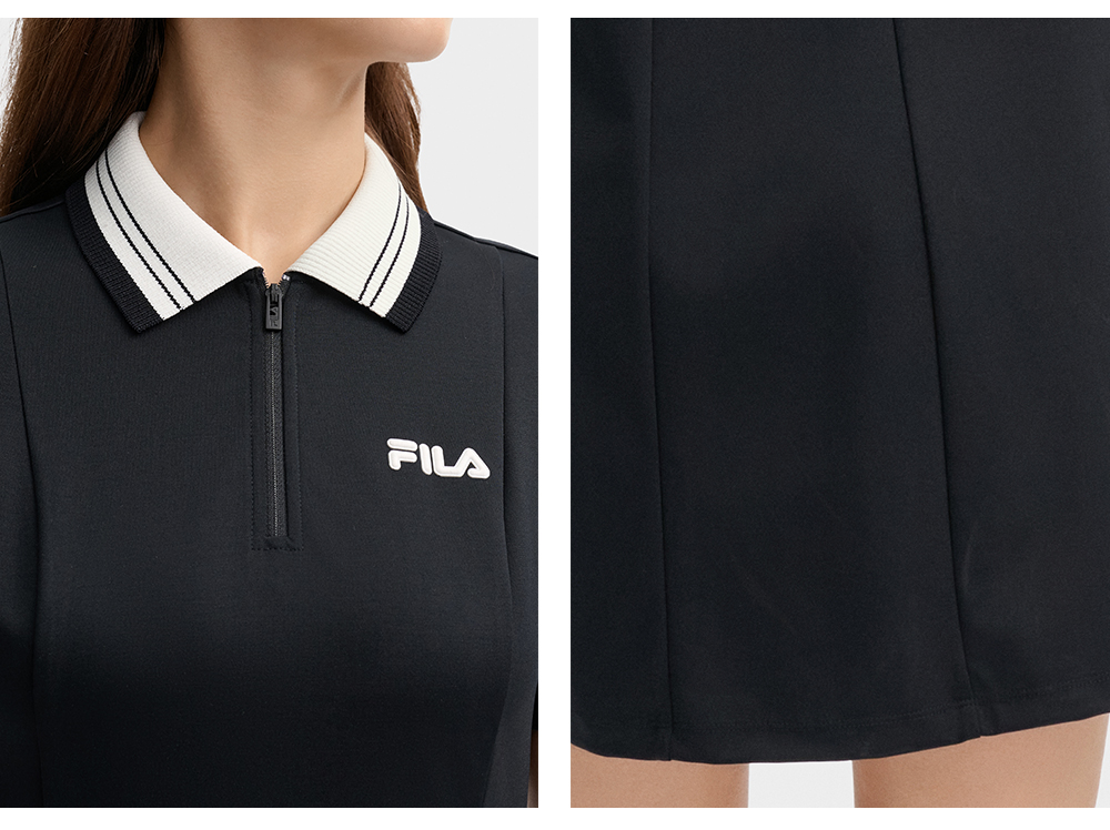 FILA CORE LIFESTYLE HERITAGE Women Dress (Black)