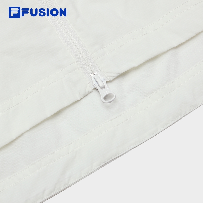 FILA FUSION BASKETBALL INLINE UNIFORM Women's Jacket with UV Protection in White (ComFi Shield)