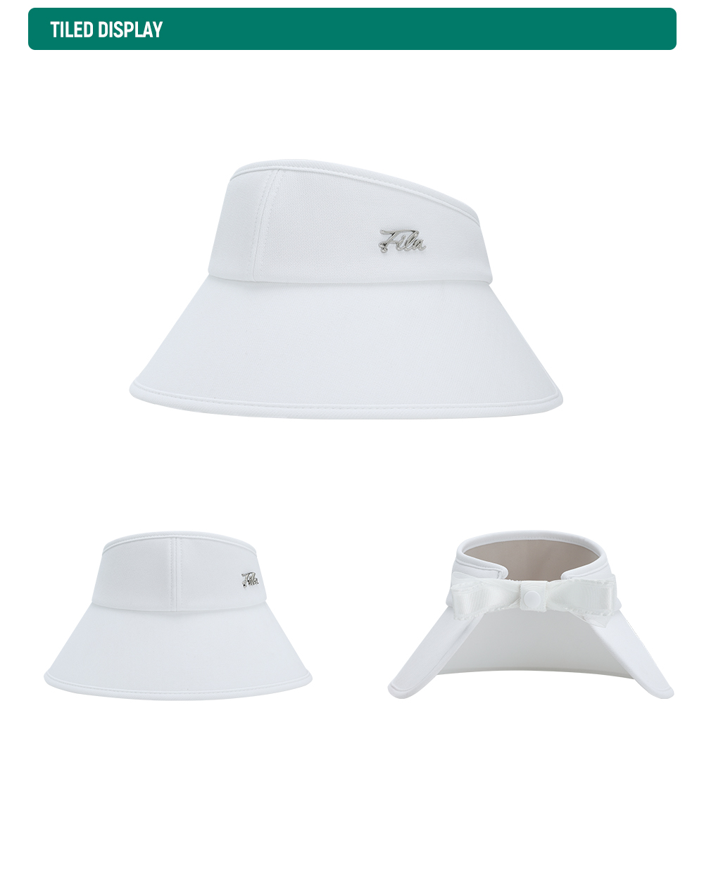 FILA CORE ATHLETICS GOLF Women Baseball Cap (White)