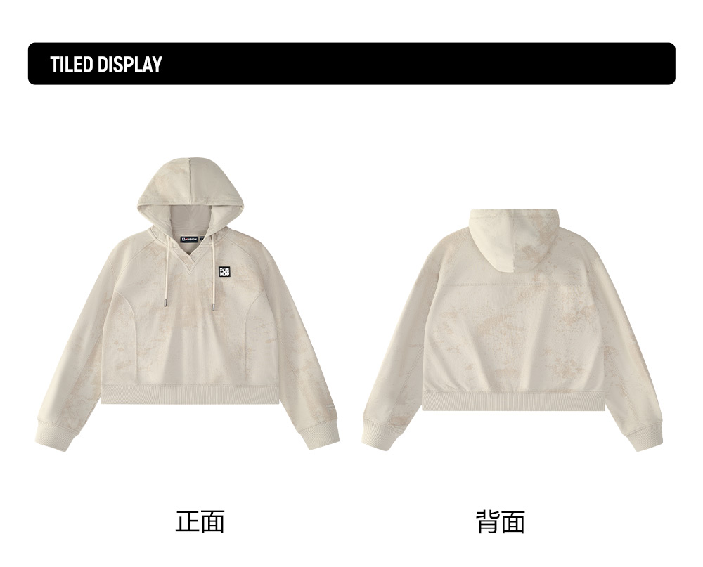 FILA FUSION INLINE FUSION X - WORKWEAR DANCE CITY GROOVE Women Hoodie (Beige)