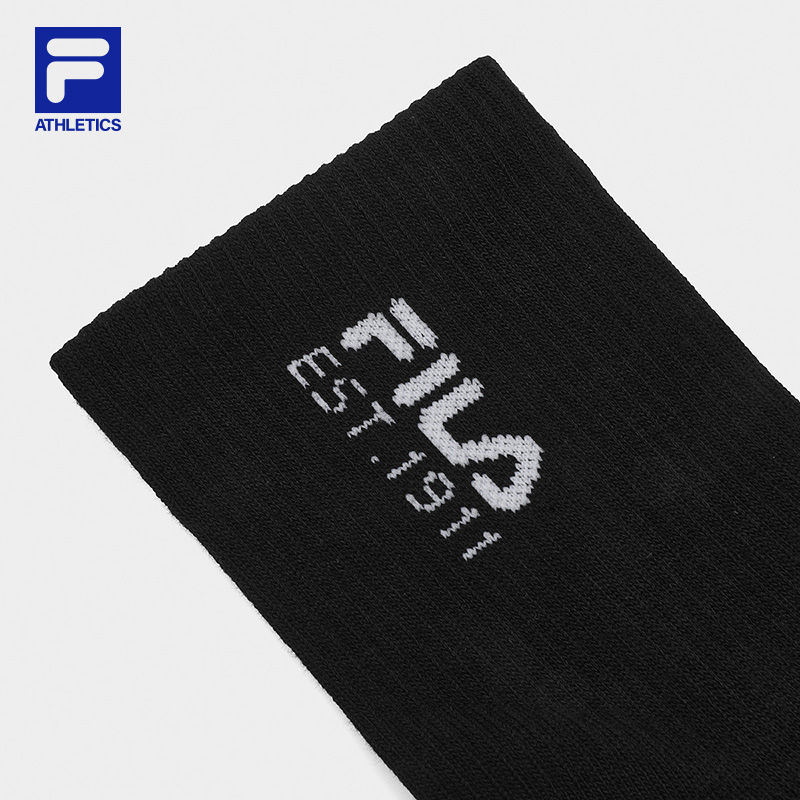 FILA CORE ATHLETICS FITNESS Men Middle Socks Black