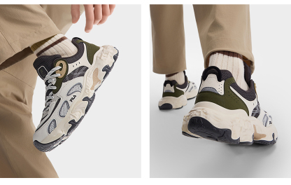 FILA CORE FASHION TORNADO Men Sneakers (Cream / Blue)