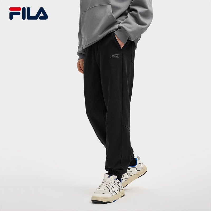 FILA CORE LIFESTYLE FILA ORIGINALE Men Knit Pants Black
