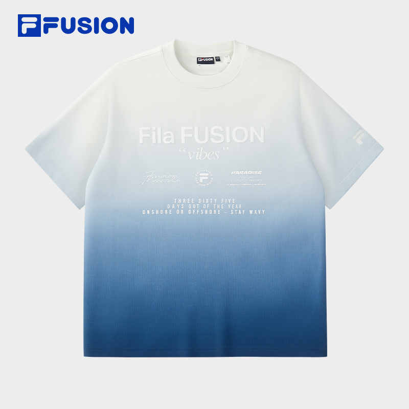 FILA FUSION INLINE FUSION X WORKWEAR WAVE BEAT Men Short Sleeves T