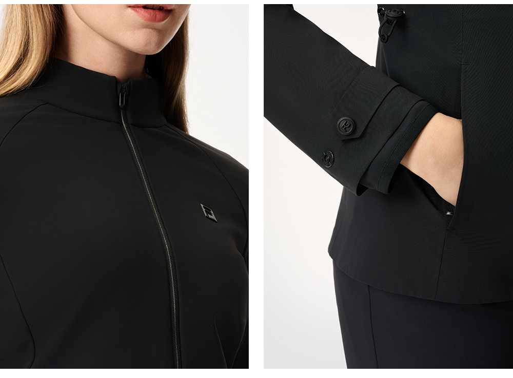 FILA CORE ATHLETICS GOLF BTB LUXURY CLASISSANCE Women 2-piece Top (Black)