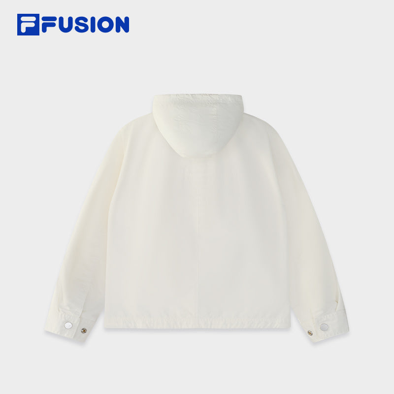 FILA FUSION INLINE FUSION X - WORKWEAR DANCE CITY GROOVE Women Woven Jacket (White)