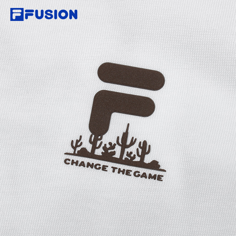 FILA FUSION INLINE URBAN TECH Women Short Sleeve T-shirt in White
