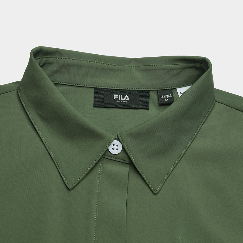 FILA Women Woven Short Sleeve T-shirt