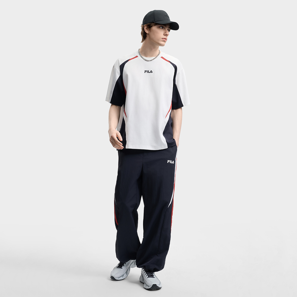 FILA MEN'S ORIGINALE Knitted Short Sleeve Top