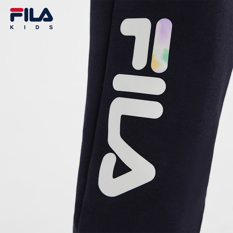 FILA KIDS ORIGINALE Girl's Knit Pants in Navy
