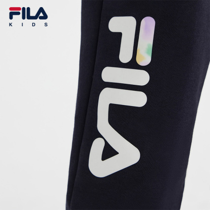 FILA KIDS ORIGINALE Girl's Knit Pants in Navy