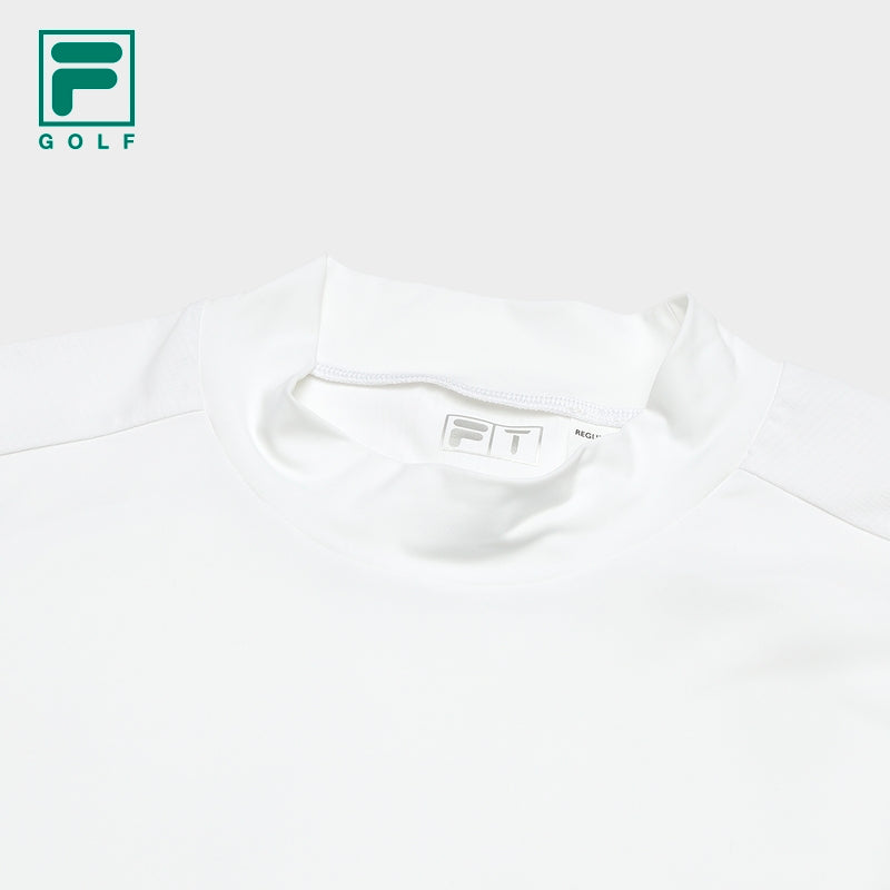 FILA CORE ATHLETICS GOLF Mens Long Sleeve Tee in White
