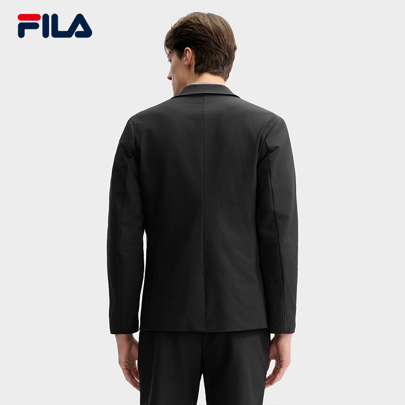 FILA CORE LIFESTYLE BLUE QUADRILATERO AESTHETICS Men Causual Suit (Black)
