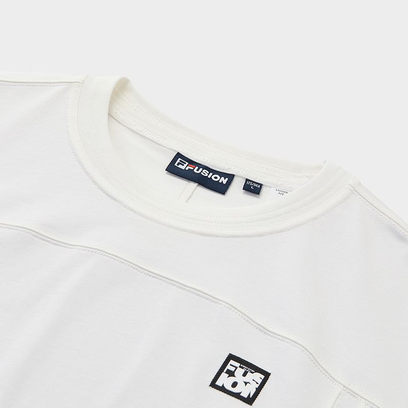 FILA FUSION INLINE FUSION X - WORKWEAR DANCE CITY GROOVE Unisex Sweatshirt (White)