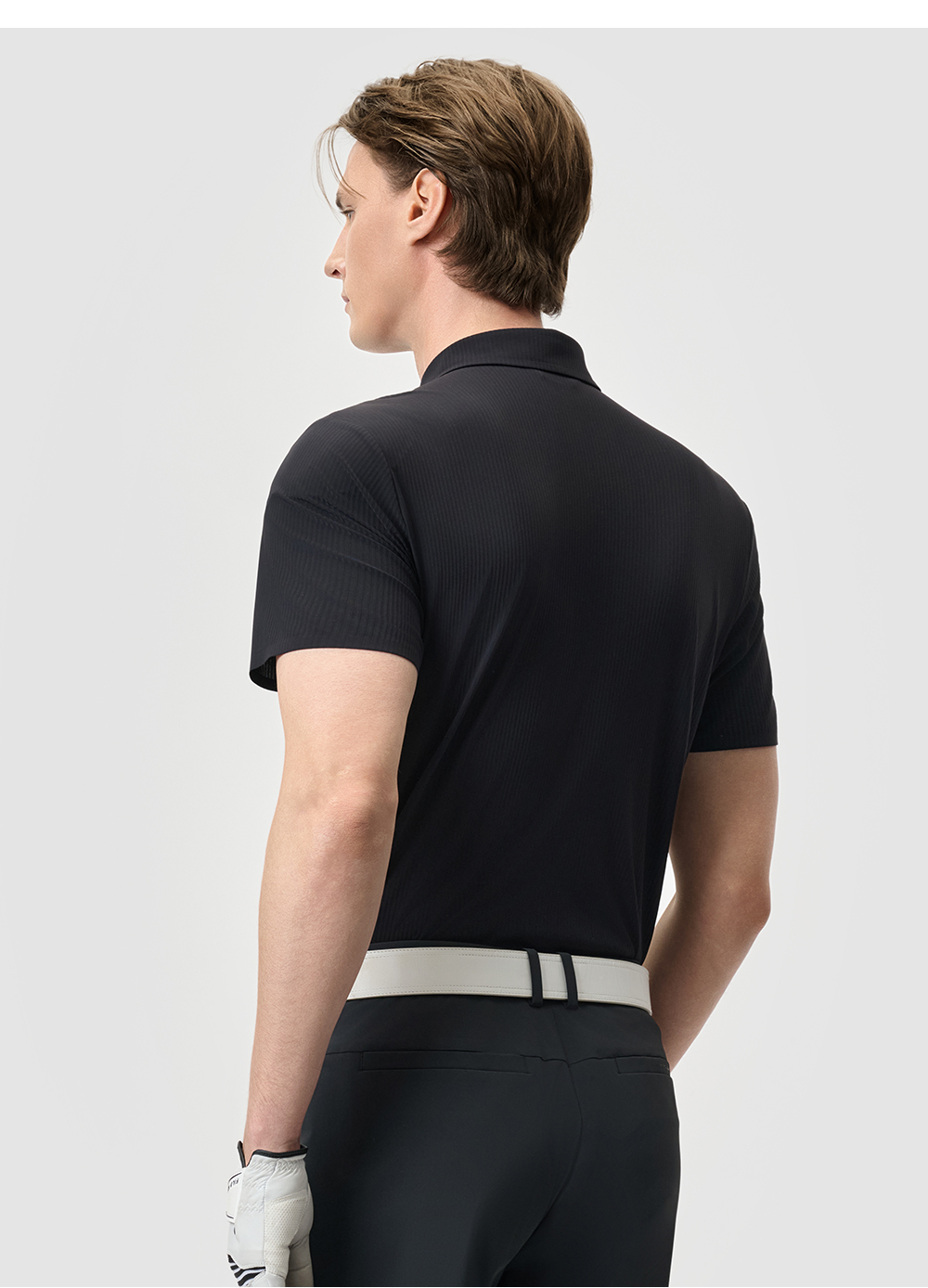 FILA CORE ATHLETICS GOLF Men Polo T-shirt (Black / White)