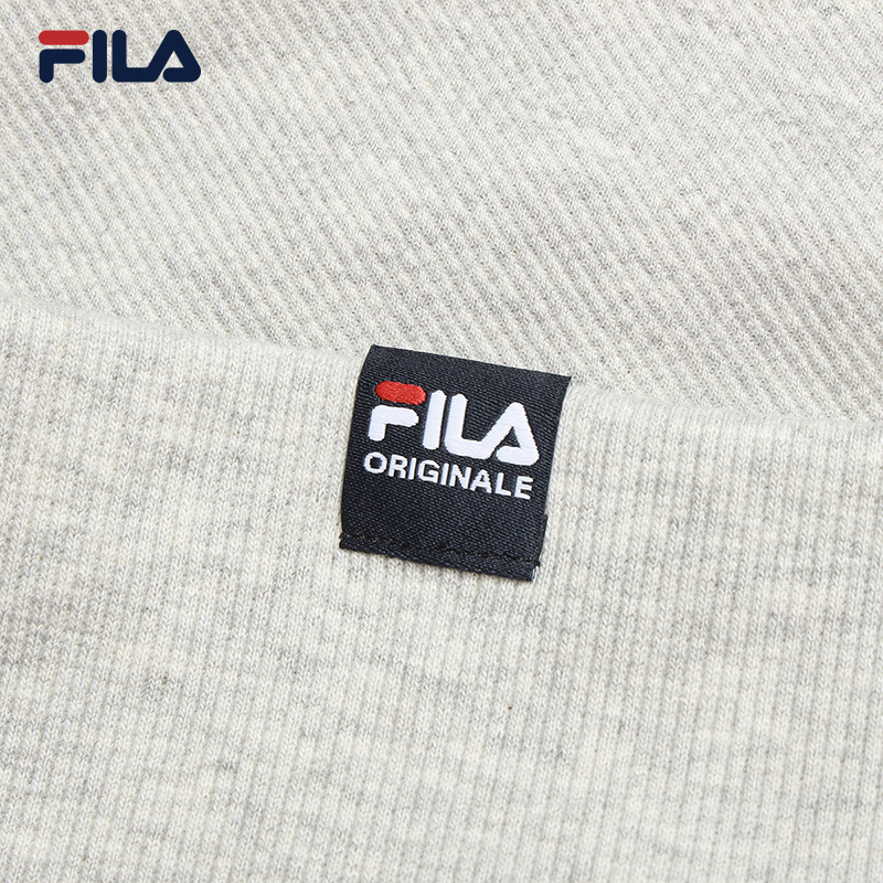 FILA CORE LIFESTYLE FILA ORIGINALE Men Long Sleeve Polo (Black/Ash)