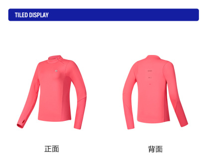 FILA CORE ATHLETICS FITNESS Women Long Sleeve Top (Red)