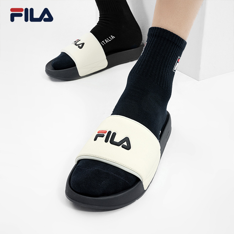 FILA CORE DRIFTER FASHION ORIGINALE Men Slippers in Black / White