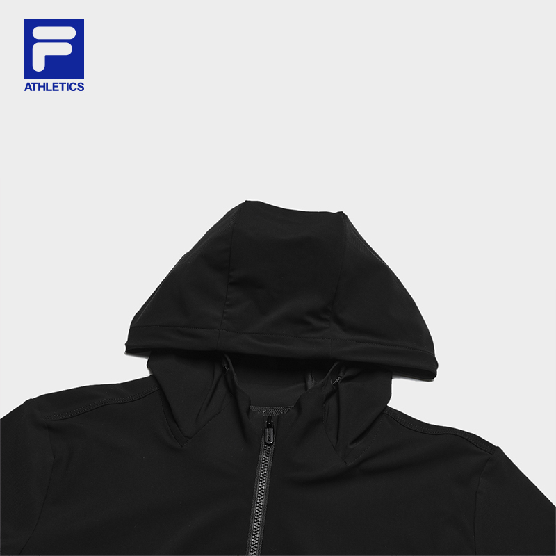FILA CORE ATHLETICS FILA-FIT WOMEN Women Knit Top (Black)