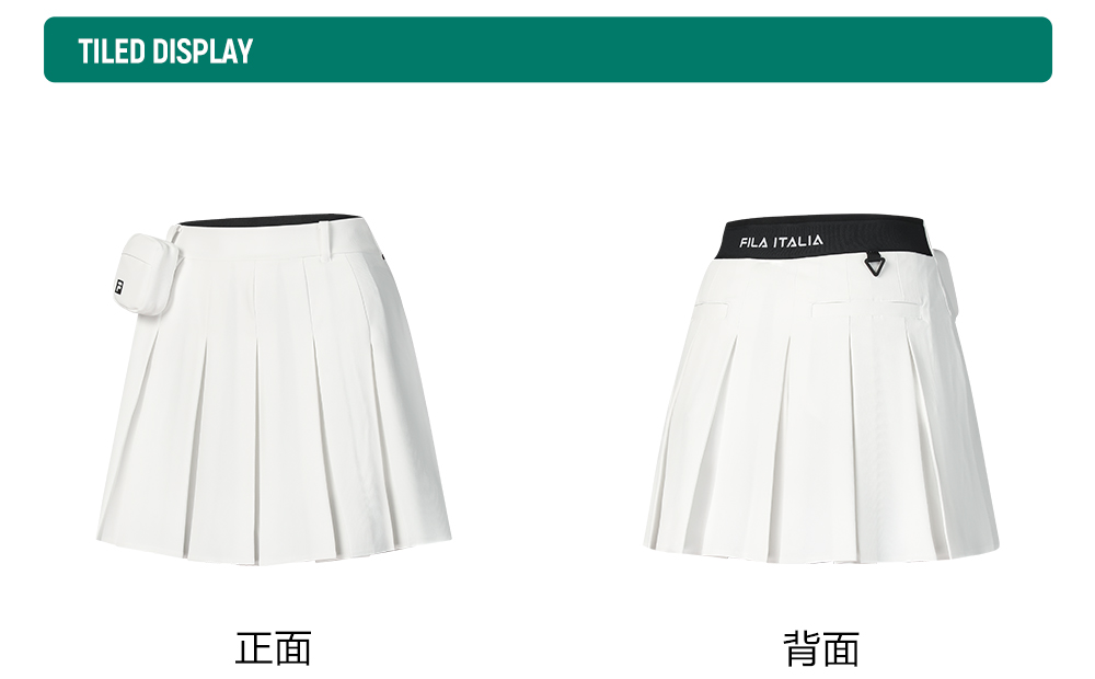 FILA CORE ATHLETICS GOLF ELITE GOLF CLUB Women Skirt (White)