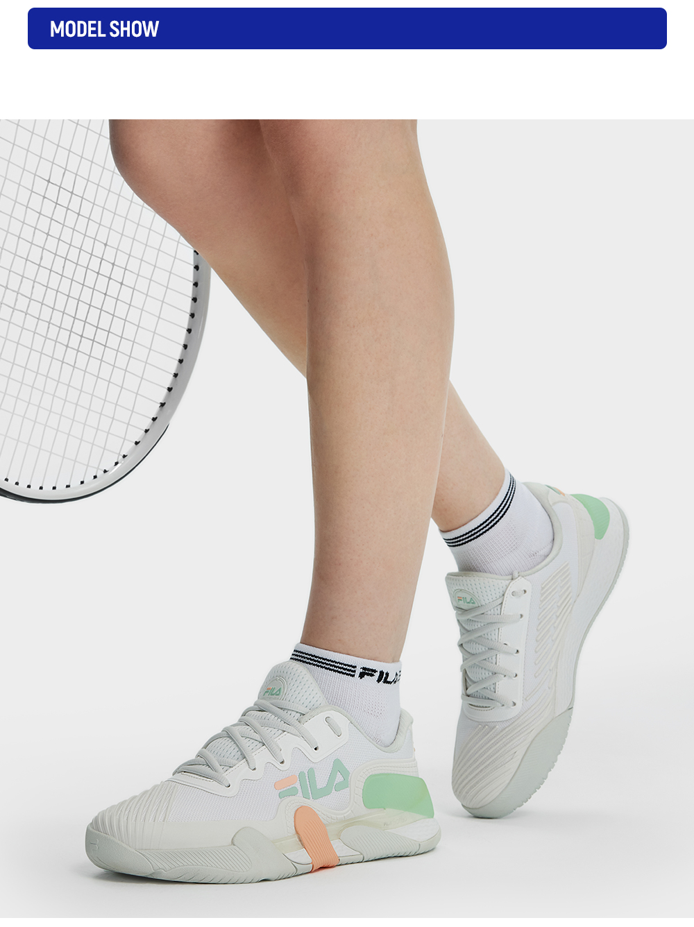 FILA CORE ATHLETICS POTENZA 1+ Women Tennis Shoes (White)