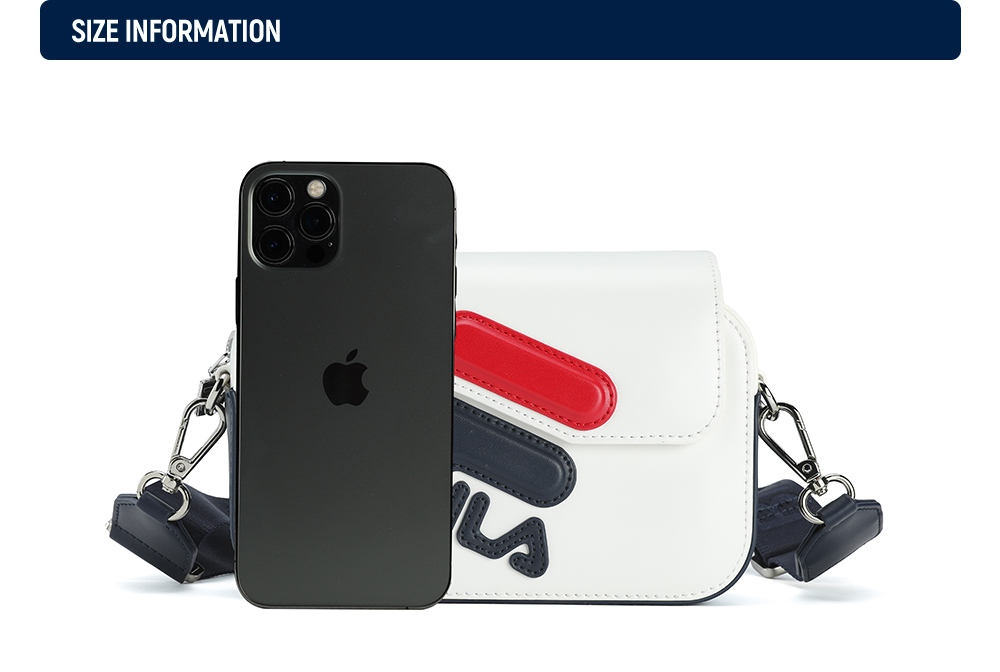 FILA CORE LIFESTYLE CROSSBODY BAG Women Crossbody Bag (Black / White)