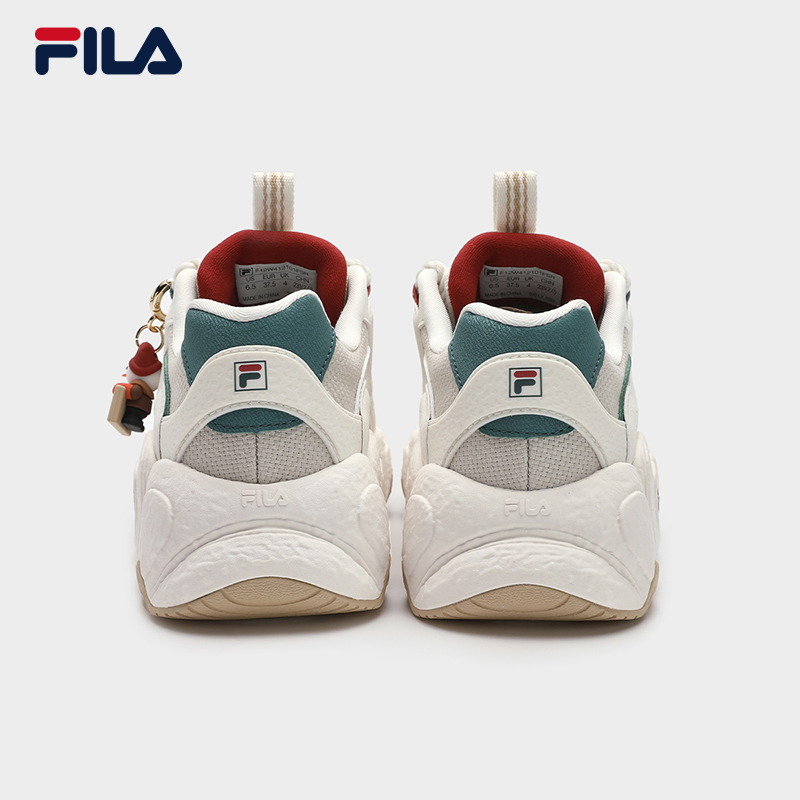 [Christmas Edition] FILA CORE CROISSANT XMAS FASHION ORIGINALE Women Sneakers in White Women Shoes