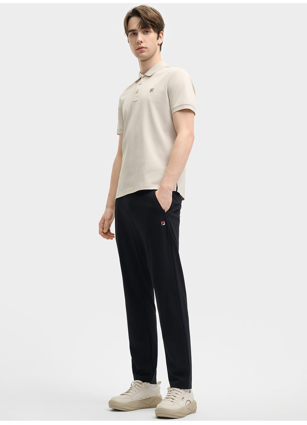 FILA CORE LIFESTYLE HERITAGE SPRING IMAGINATION Men Knit Pants (Black)