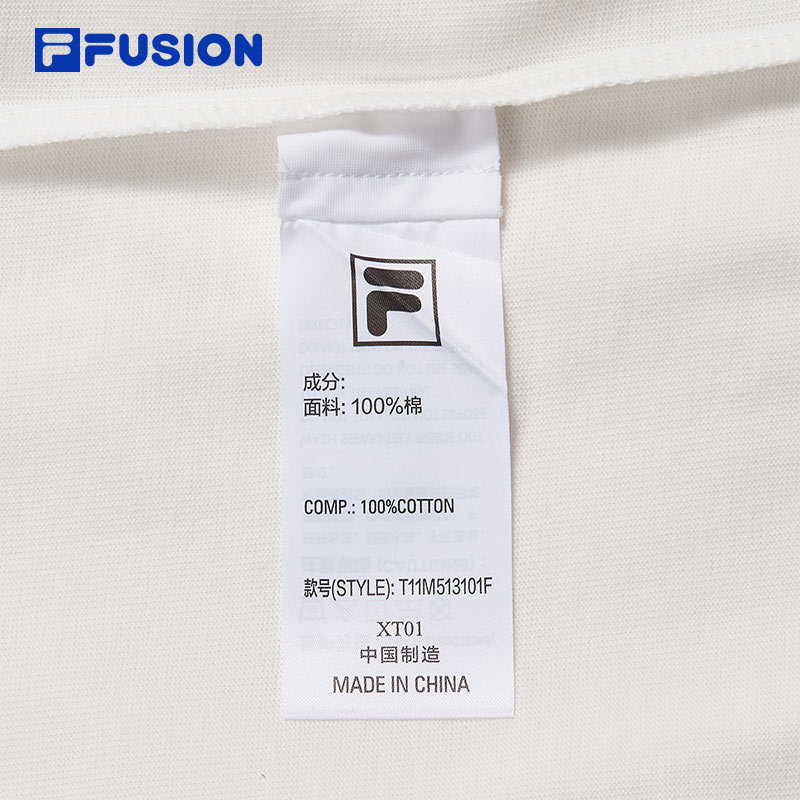 FILA FUSION INLINE FUSION X WORKWEAR SUNBURN GROOVE Men Short Sleeves T-Shirt (Beige / Black / Blue / White)