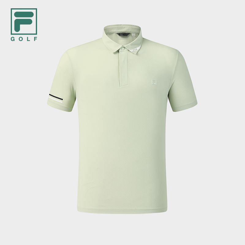 FILA MEN'S GOLF Knitted Short Sleeve Polo Shirt