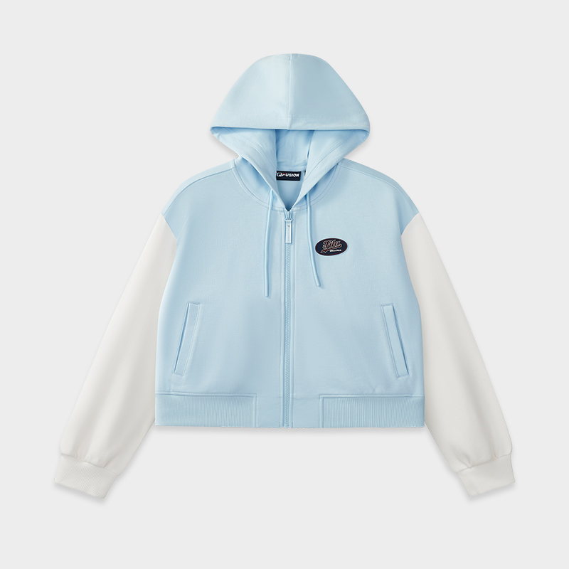 FILA FUSION  SPECIAL PLANNING GLORY TRAVELER Women Knit Jacket (Blue)