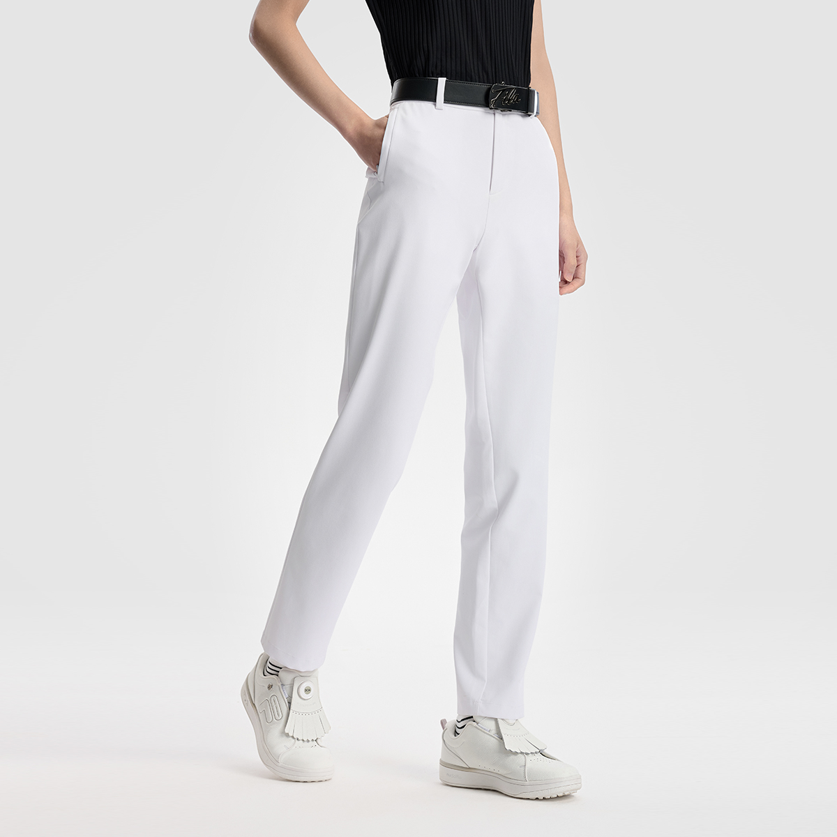 FILA CORE ATHLETICS GOLF ELITE GOLF CLUB Women Woven Pants (White)