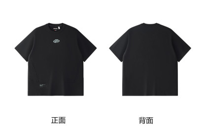 FILA FUSION INLINE FUSION X URBAN TECH CITY CANOPY TREK Men Short Sleeves T-Shirt (Black / Ash / Yellow)
