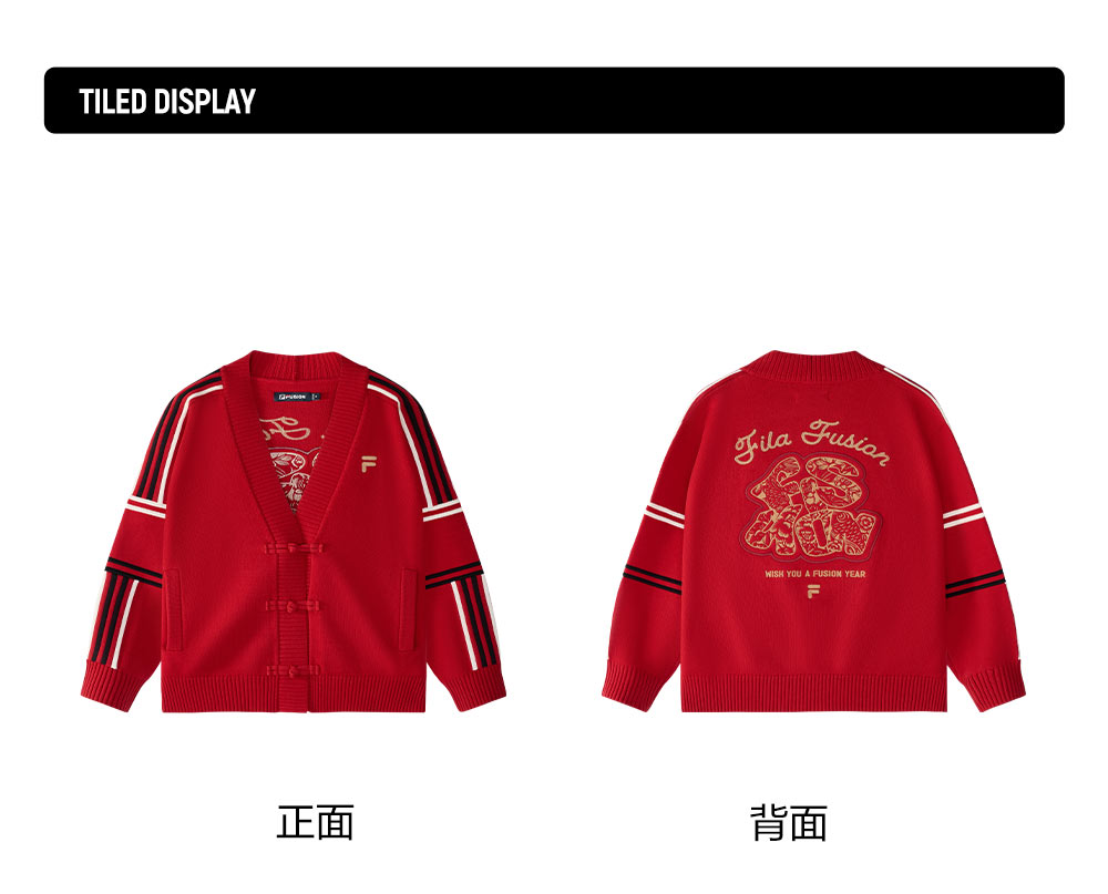 FILA FUSION INLINE CULTURE CNY COLLECTION Women Jacket (Red)