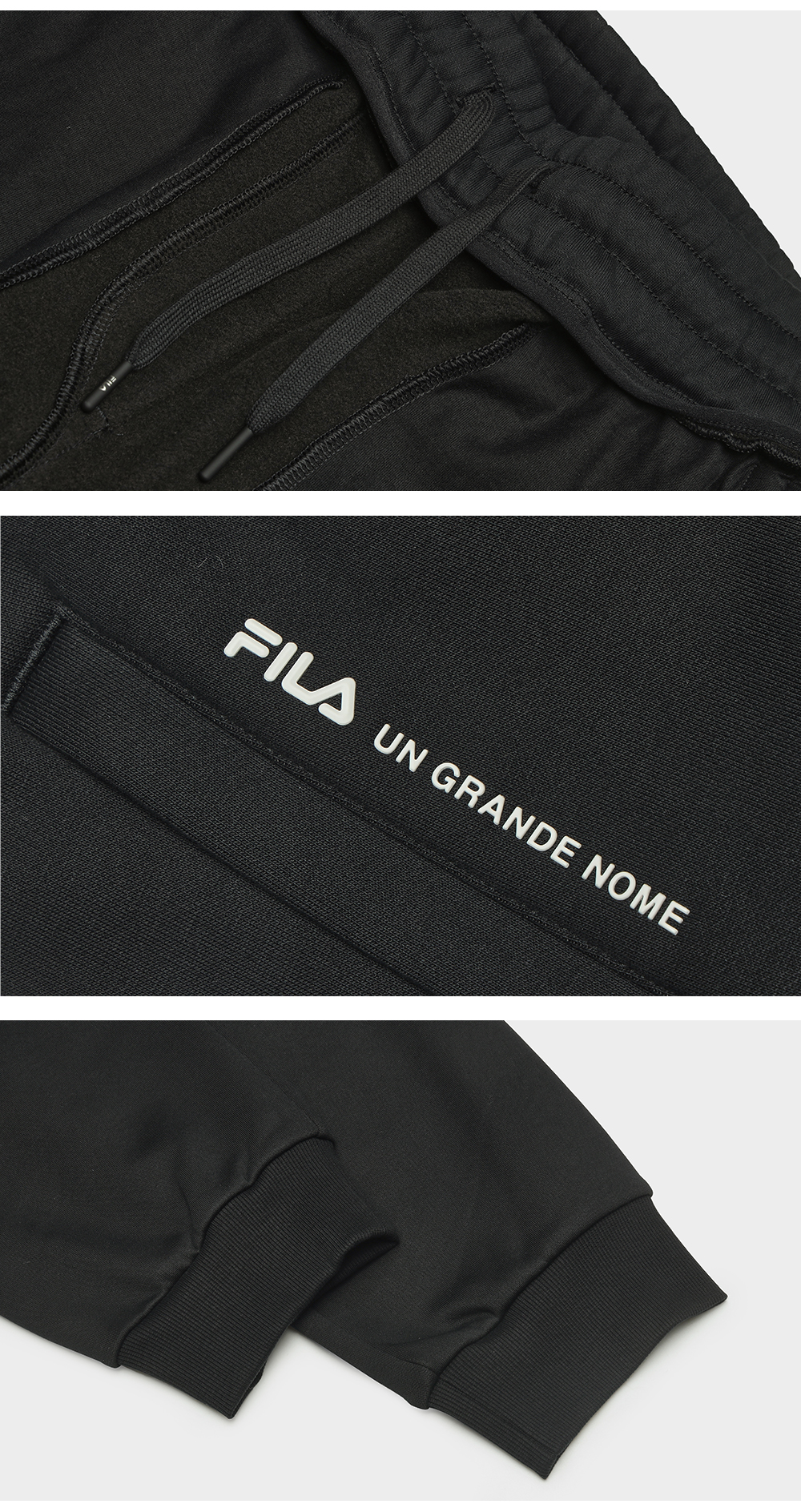 FILA CORE LIFESTYLE FILA ORIGINALE MAGIC LINE Men Knit Pants (Black)