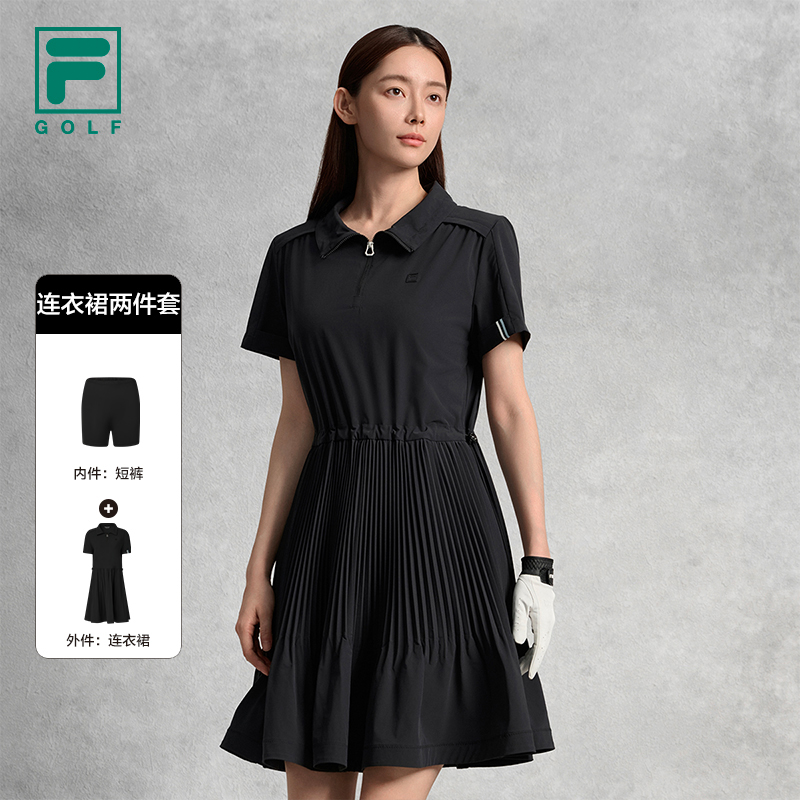 FILA CORE ATHLETICS GOLF ELITE GOLF CLUB Women Dress (Black)