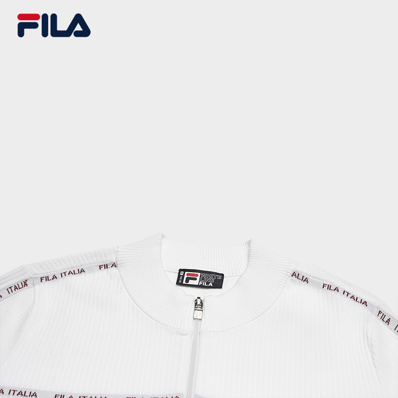 FILA CORE LIFESTYLE WHITE Women Knit Sweater White