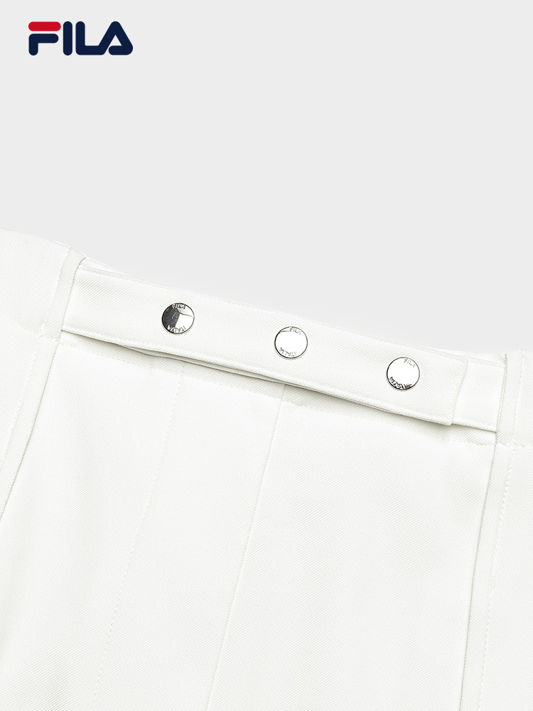 FILA CORE LIFESTYLE EMERALD TWILIGHT GLOW Women Woven Pants (White)