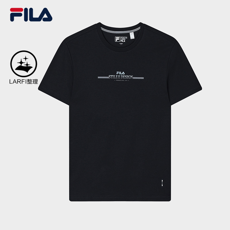 FILA CORE LIFESTYLE WHITE LINE ESCAPE THE CITY Men Short Sleeve T-shirt