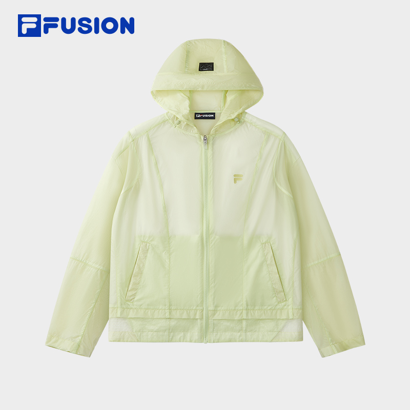 FILA FUSION  WORKWEAR METRO PORTAL Women Sun-proof Jacket (Light Green)