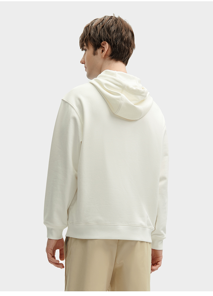 [ CNY Collection ] FILA CORE WHITE LINE ORIGINALE Men's Hooded Sweater in Red Chinese New Year